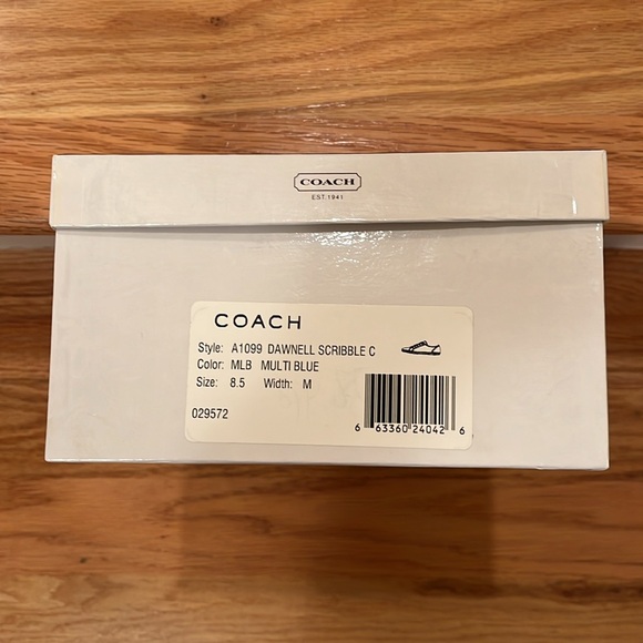 Coach Dawnell Scribble C Pattern Sneaker - Picture 7 of 7